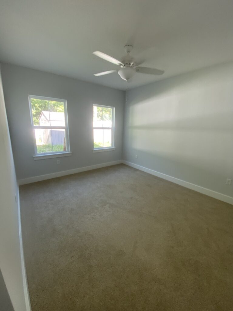 2 story addition bedroom
