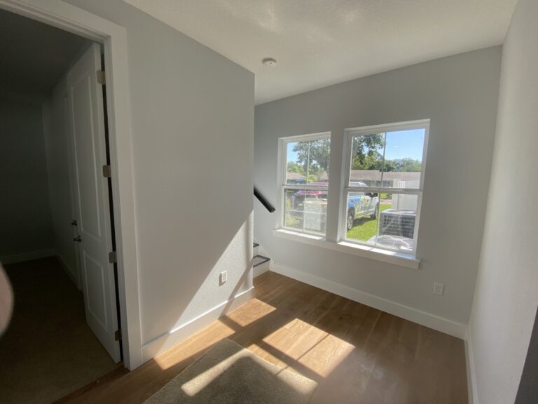 2 story addition entry hall